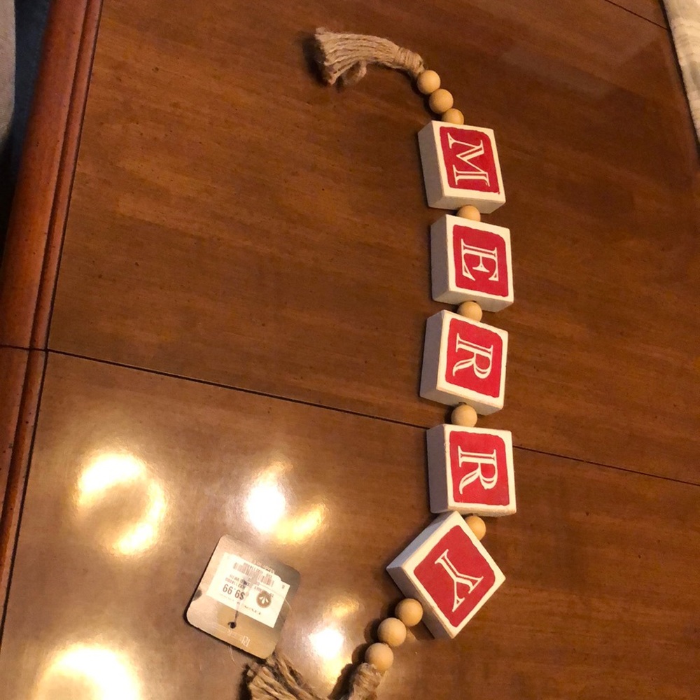 2 Christmas decorations new with tags